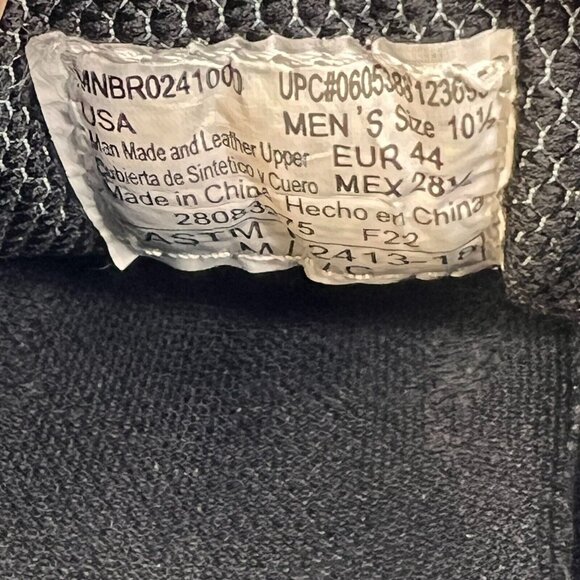 Brahma Mens MNBR0241000 Black Adan Steel Toe Slip Resistant Size 10.5 Work Shoes - Picture 10 of 10